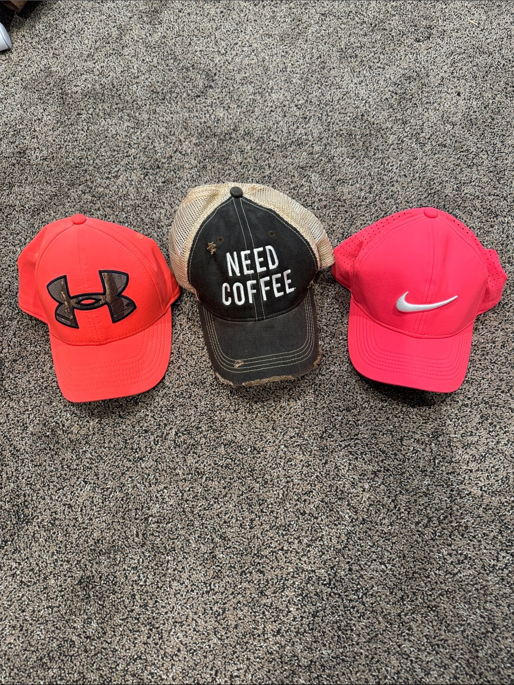 3 hats